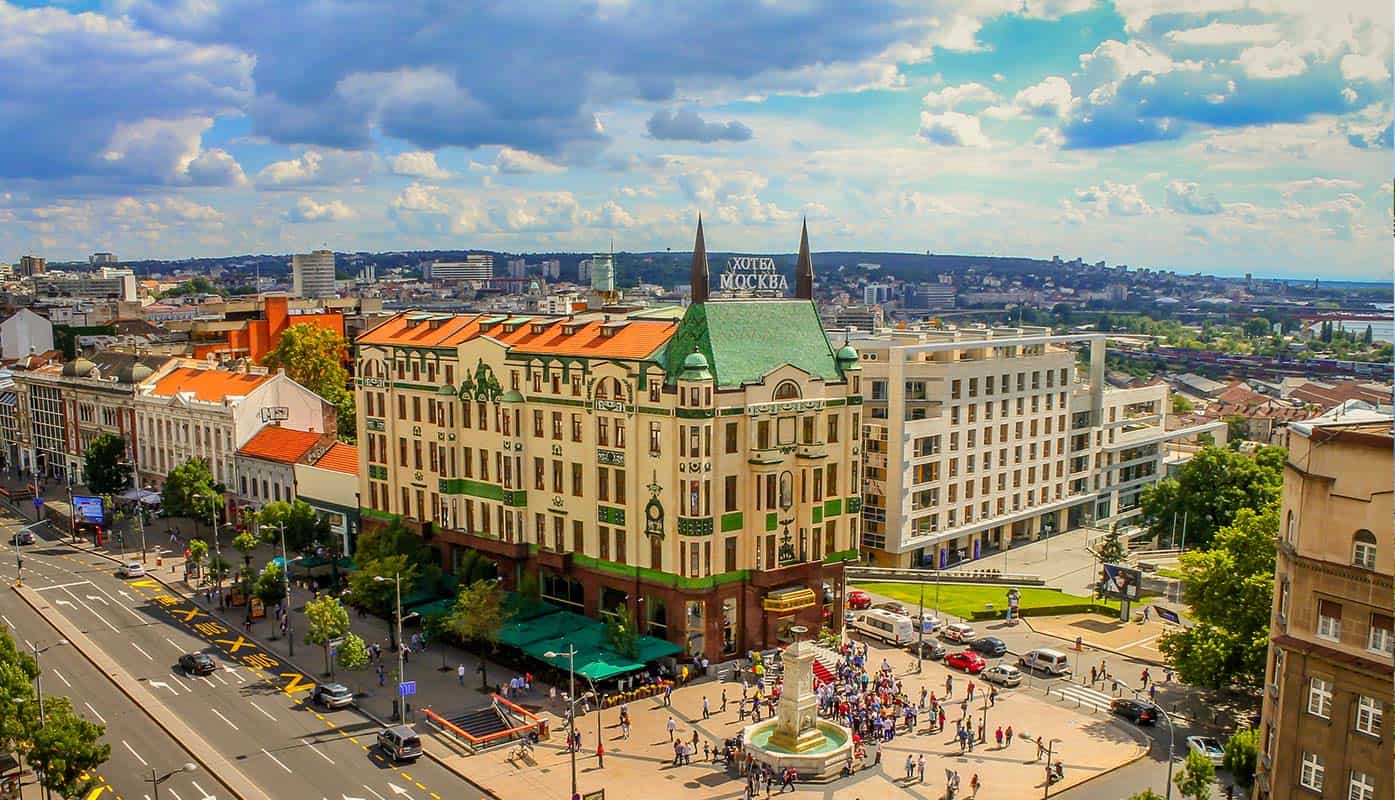 Belgrade architecture in Serbia